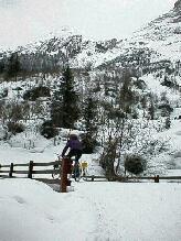 At last a field trial test on the Spike Bike in the Valley of Pralognan la Vanoise